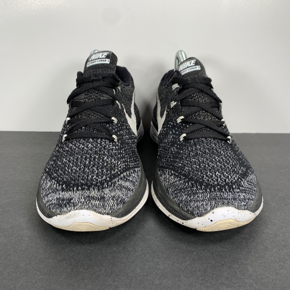Nike Flyknit Lunar 3 Athletic Running Training Sneakers Womens 8 tennis shoe EUC - Picture 8 of 16
